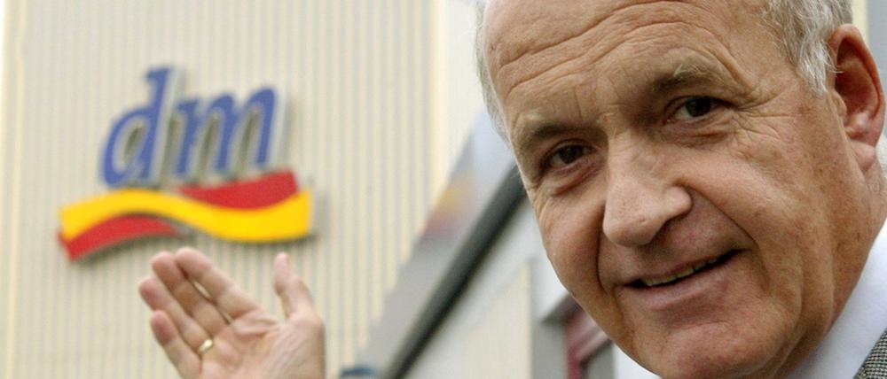Götz Werner, Gründer und geschäftsführender Gesellschafter der Drogeriemarkt-Kette dm.