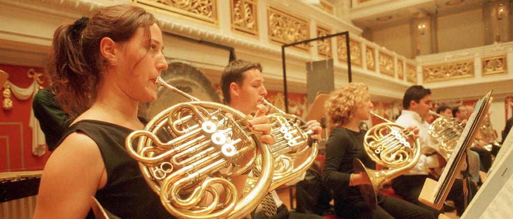Hier spielt die Musik: Festivalteilnehmer im Konzerthaus am Gendarmenmarkt