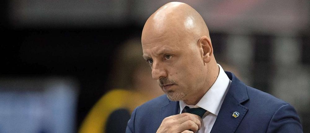 Das müssen wir richten. Albas Trainer Sasa Obradovic.