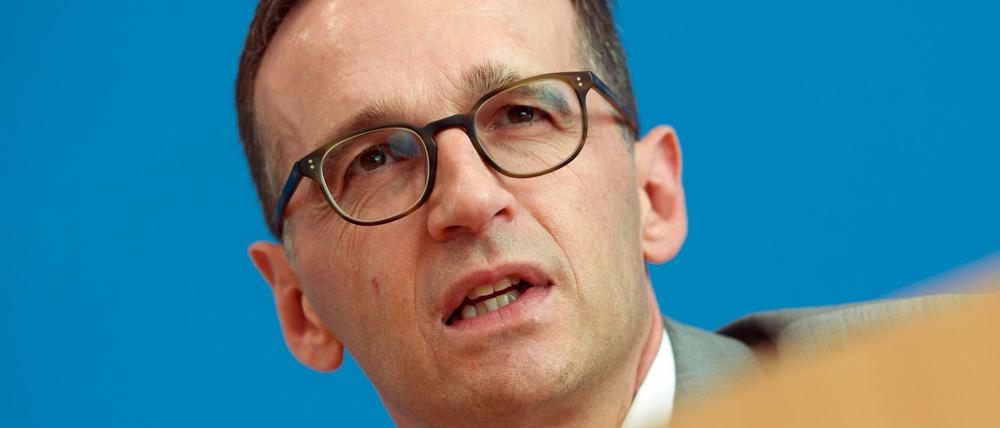 Bundesjustizminister Heiko Maas (SPD)