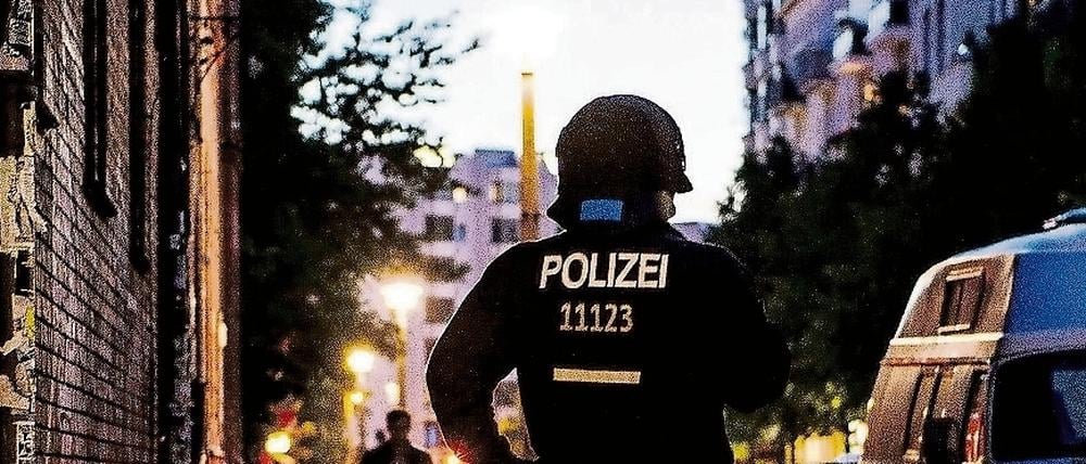 Polizei in der Rigaer Straße