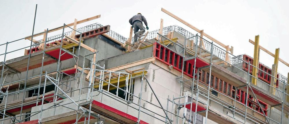 Gerade in Berlin muss kräftig gebaut werde, wie hier.