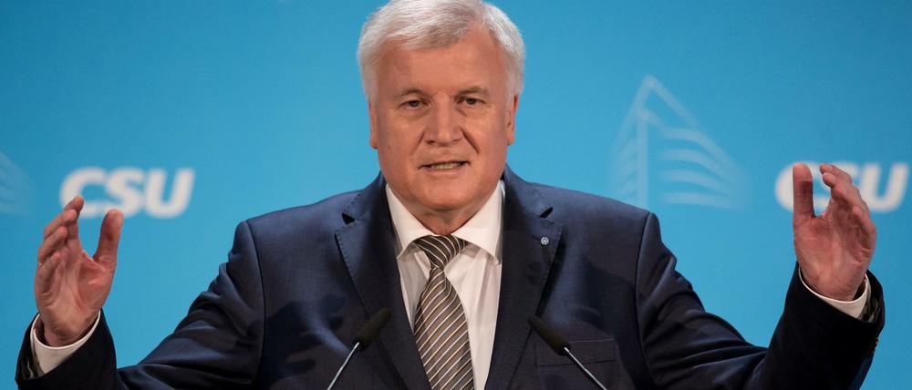 CSU-Chef Horst Seehofer.