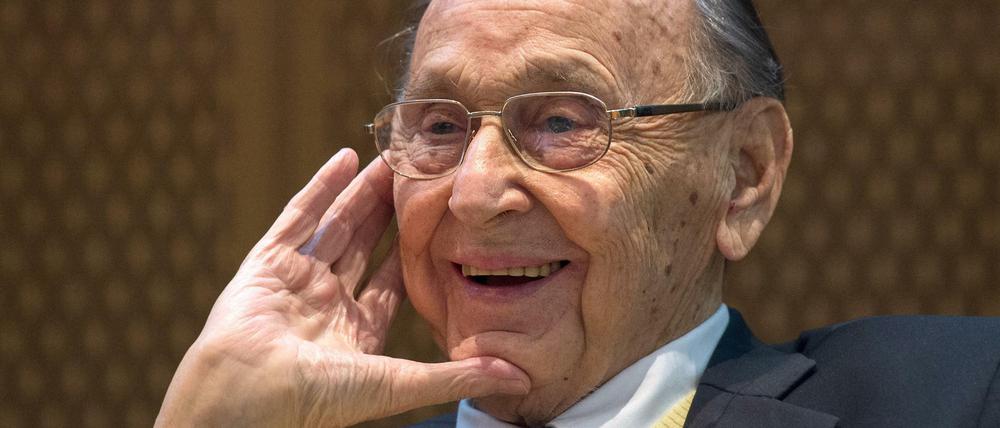 Hans-Dietrich Genscher, hier auf einem Archivbild aus dem Jahr 2014.