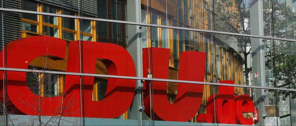 Das Logo der CDU.