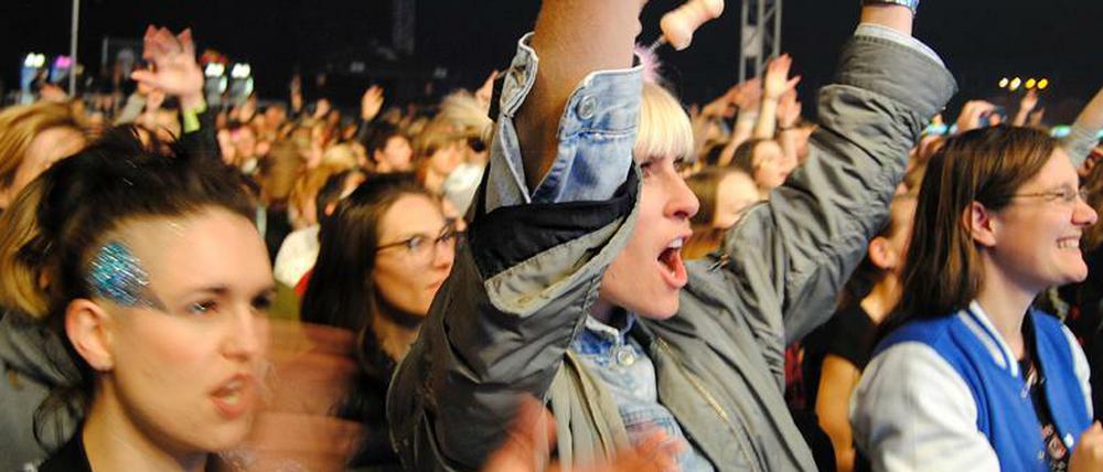 Zum Musikfestival L-Beach kommen jährlich rund 4000 Frauen an die Ostsee.