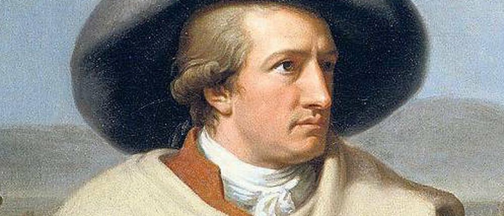 Kein Multikulti? Selbst Goethe (hier auf J. H. Tischbeins berühmtem Gemälde "Goethe in der römischen Campagna", 1987) liebte die Fremde. Ohne den Blick über die Grenzen ist Nationalkultur nicht denkbar. Oder wo beginnt die andere Kultur? Erst jenseits des Mittelmeers?