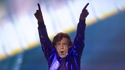 I am the champion. Mick Jagger auf der Stones-Tour im Sommer 2022.  