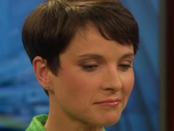 Nicht begeistert: Frauke Petry bei "Anne Will"