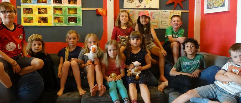 Ganz schön gemütlich: Nach der Schule treffen sich die Kinder im Schülerladen "Känguruh" in der Urbanstraße.