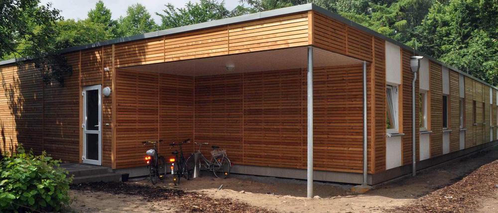 Das Flüchtlingsheim in Lingen. Hier hat ein 21-Jähriger mit einem Luftgewehr auf Flüchtlinge geschossen.