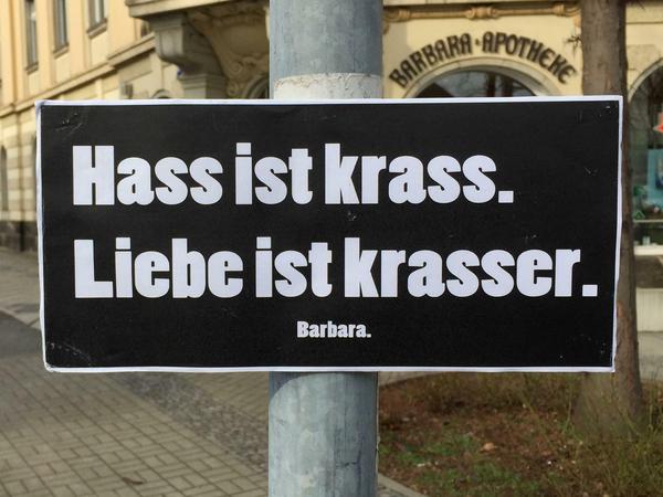 Eine von Barbaras bekanntesten Arbeiten.