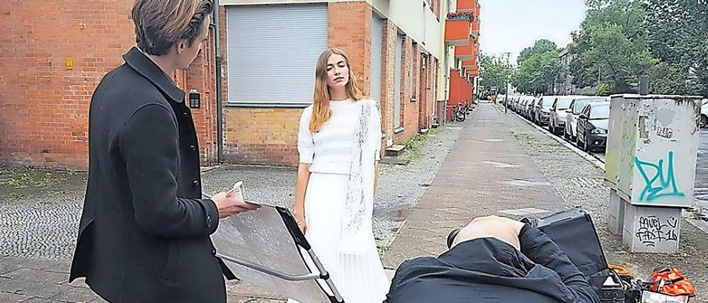 Schön schmuddelig: Beinah jede Ecke Berlins bietet Platz für ein Shooting.