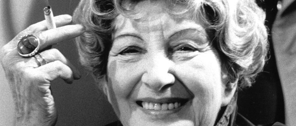 Die Berliner Schriftstellerin Irmgard Keun im Alter von 76 Jahren. Auch sie musste im Zweiten Weltkrieg flüchten.
