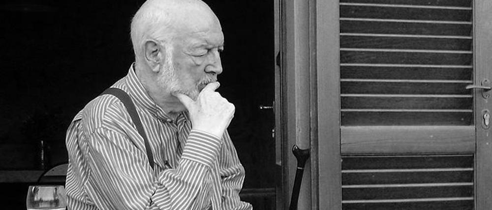 Trinker, Träumer, Denker: der verstorbene Dichter Paul Wühr.