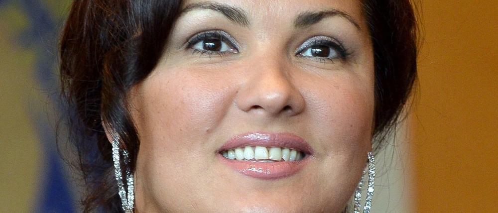 Die russische Sopranistin Anna Netrebko, hier 2014 in Salzburg.