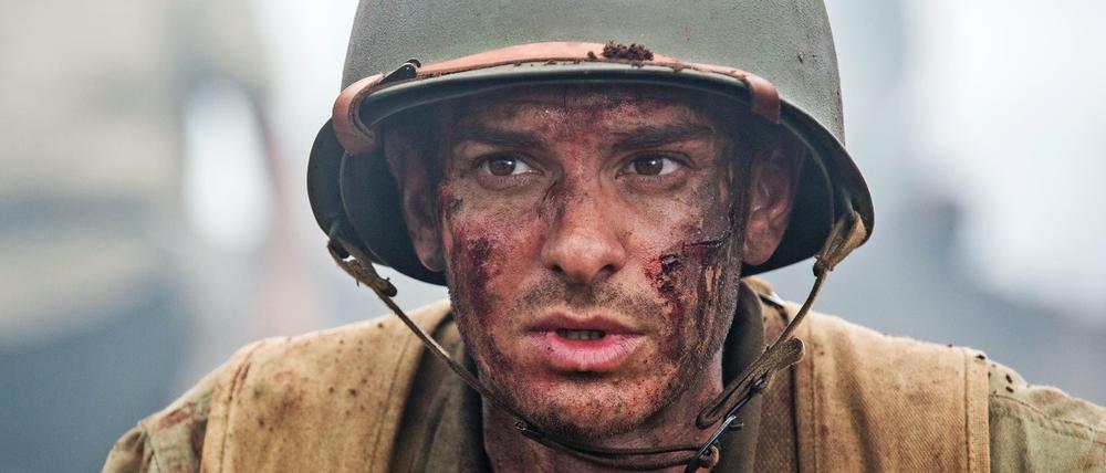 Kämpft lieber mit der Bibel als der Waffe: Desmond Doss (Andrew Garfield) in Mel Gibsons neuem Kriegsdrama "Hacksaw Ridge".
