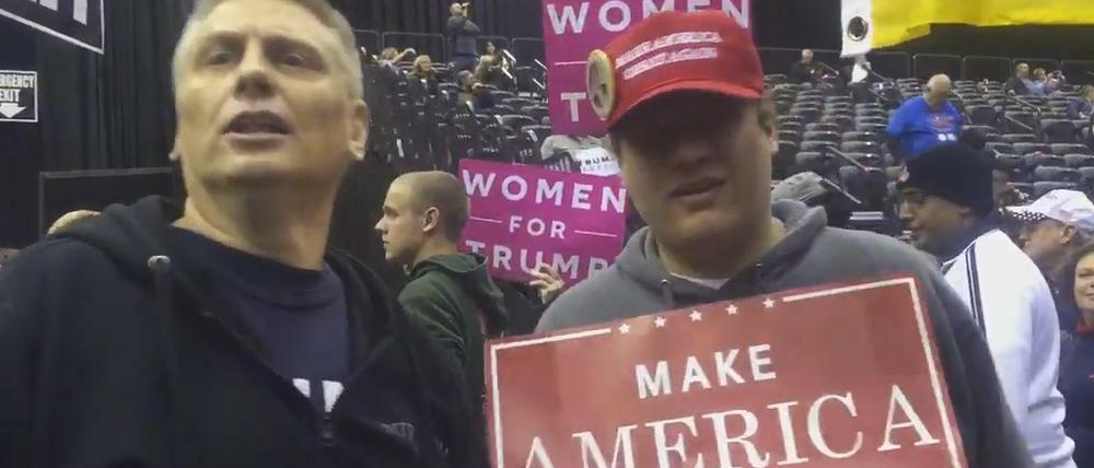 "Lugenpresse": Trump-Fans lernen Denglisch