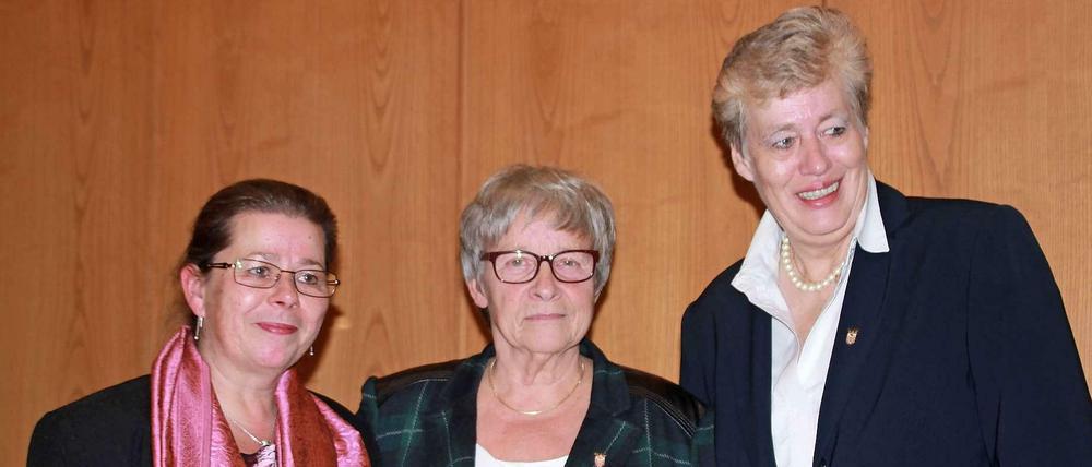 Weibliches Führungstrio: Ina Bittroff, Gaby Schiller, Ulrike Biederbeck (v.l.n.r.).