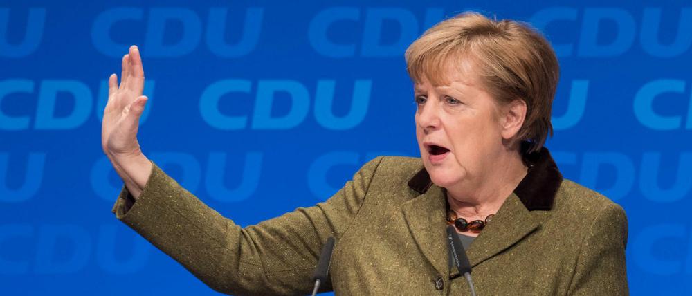 Grüne als Partner nicht erste Wahl: Bundeskanzlerin Angela Merkel (CDU)