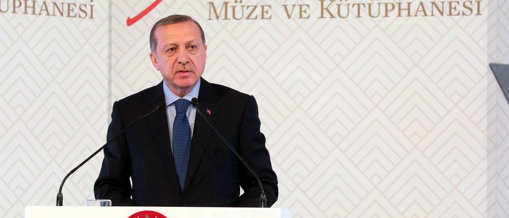 Der türkische Präsident Recep Tayyip Erdogan.