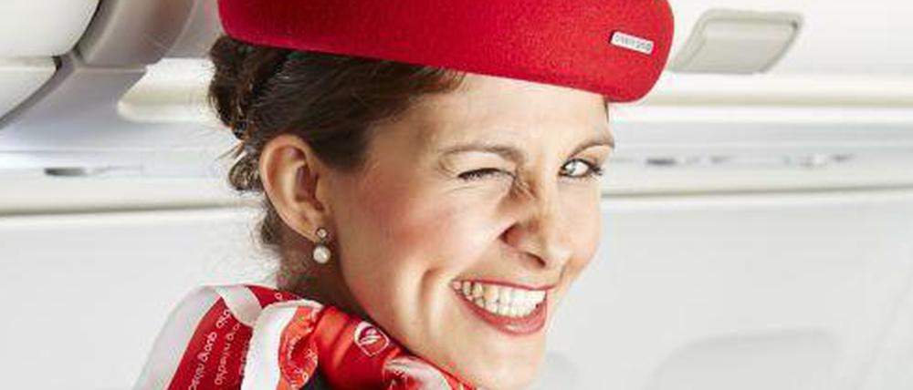 Wird gesucht: Flugbegleiterin bei Air Berlin.