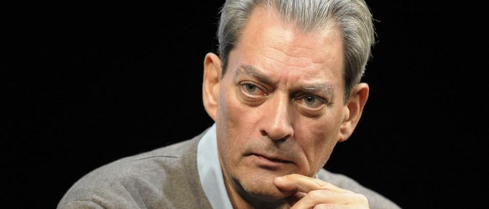 Der US-amerikanische Autor Paul Auster