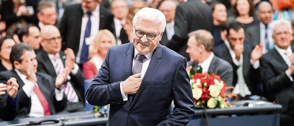 Der designierte Bundespräsident Frank-Walter Steinmeier (SPD).