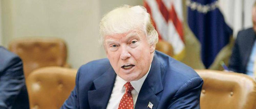 US-Präsident Donald Trump will in Sachen Nuklearwaffen künftig „an der Spitze des Rudels“ sein.