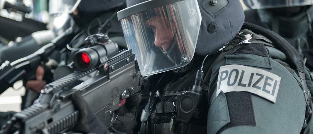 An dem Einsatz waren auch Spezialkräfte (Archivbild) beteiligt.