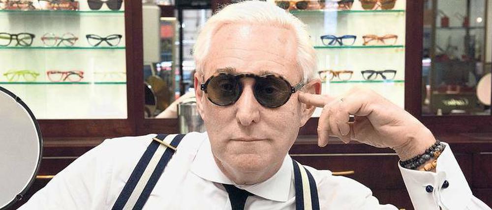 PR-Profi Roger Stone hat neun republikanische Präsidentschaftsanwärter begleitet und dabei einigen demokratischen Kandidaten geschadet.
