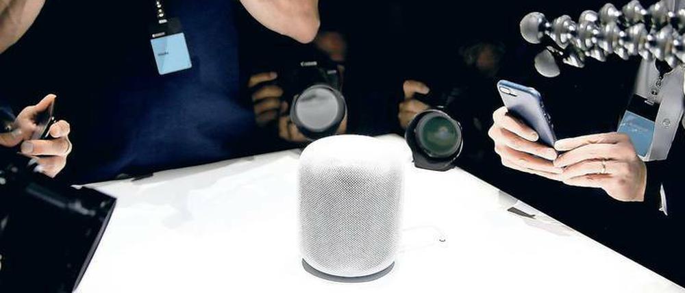 Star der Entwicklerkonferenz. Der Apple-Lautsprecher HomePod.