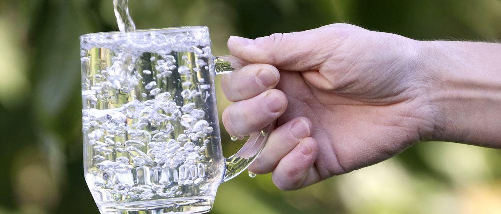 Ein Liter frisch gezapftes Berliner Wasser kostet 0,5 Cent. Ein alter Spülkasten jagt 16 Liter in den Abfluss.