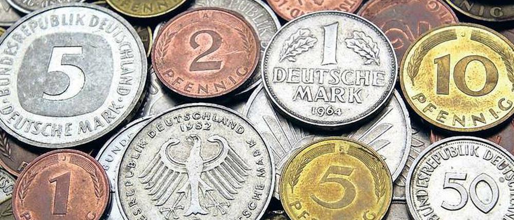 In guter Erinnerung. Münzen aus D-Mark-Zeiten haben ihren eigenen Charme.