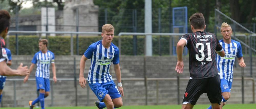 Hertha spielte im Amateurstadion gegen Union.