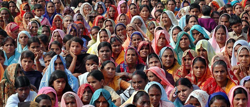 In Indien gebären Frauen zurzeit im Schnitt drei Kinder oder mehr.