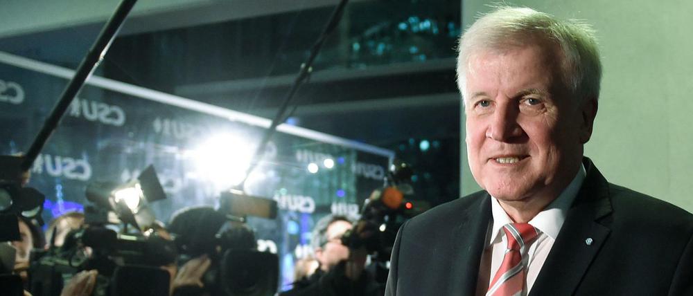 Bayerns Ministerpräsident Horst Seehofer am Donnerstag.