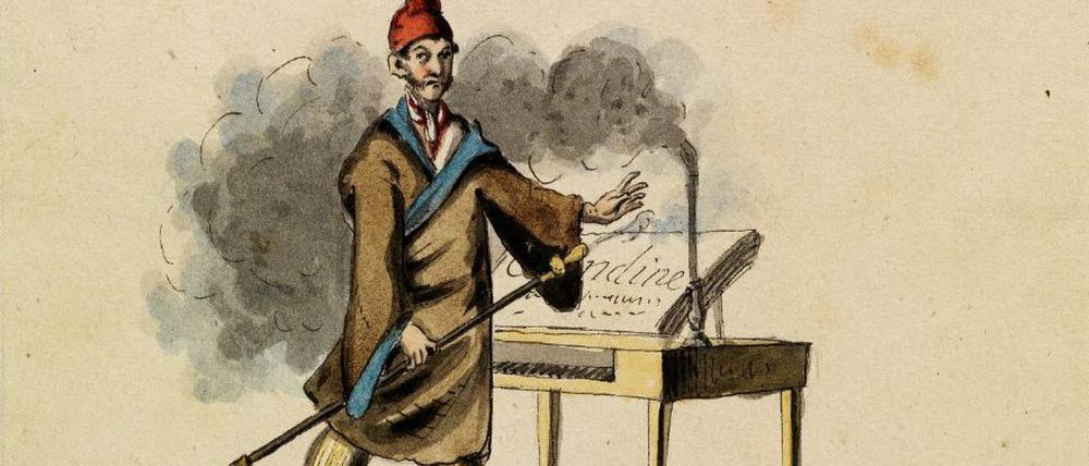 Alter Ego. Selbstbildnis E.T.A. Hoffmanns als Kapellmeister Johannes Kreisler.