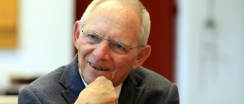 Wolfgang Schäuble ist seit Oktober Präsident des Deutschen Bundestages.