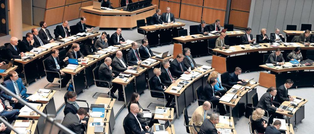 Das Abgeordnetenhaus in Berlin - Andreas Horsts ehemaliger Arbeitsplatz.