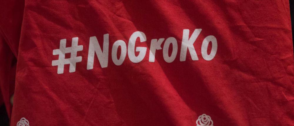 Widerstand gegen die große Koalition bei der SPD-Jugend