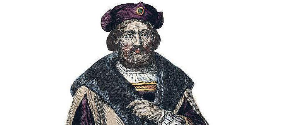In Frankreich ein Klassiker. Der Dichter Pierre de Ronsard.