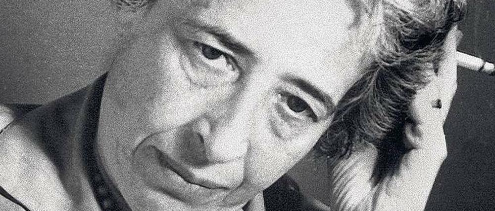 US-Amerikanerin. Hannah Arendt.