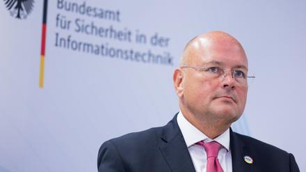 Arne Schönbohm, ehemaliger Präsident des Bundesamtes für Sicherheit in der Informationstechnik (BSI). 