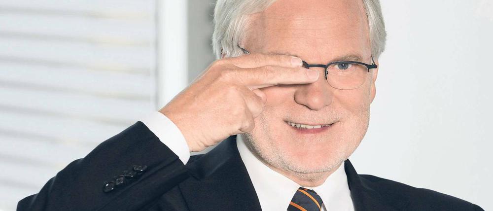 Nachfolger gesucht. Nach viel Partei-Hickhack wurde Markus Schächter vor neun Jahren zum ZDF-Intendanten gewählt. Jetzt zieht der 61-Jährige einen Schlussstrich. Foto: ZDF