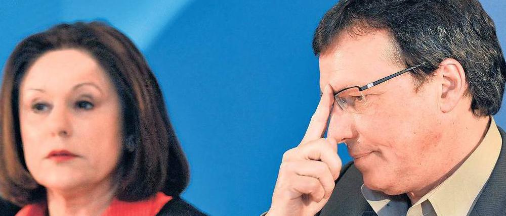 Mit dem Ersten sieht man besser. ARD-Vorsitzende Monika Piel und Programmchef Volker Herres geben die Ergebnisse der Intendantentagung bekannt.