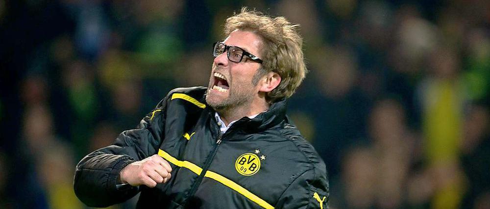 Zwei Gesichter. Der freundliche Herr Klopp kann auch anders.