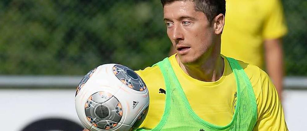 Robert Lewandowski ist weiterhin sauer auf seine Chefs.