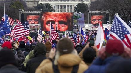 Am 6. Januar 2021 stürmten Anhänger von Donald Trump das Kapitol.