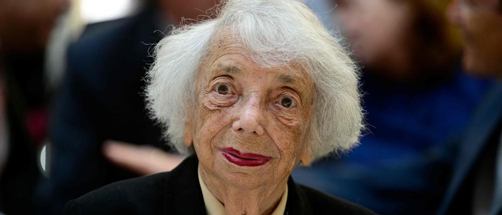 Die Holocaust-Überlebende Margot Friedländer. In der Kategorie „Heros“ steht die 102-Jährige an der Spitze. 